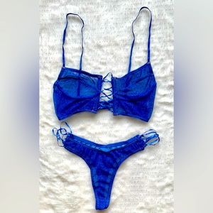 Sexy Blue Lingerie
